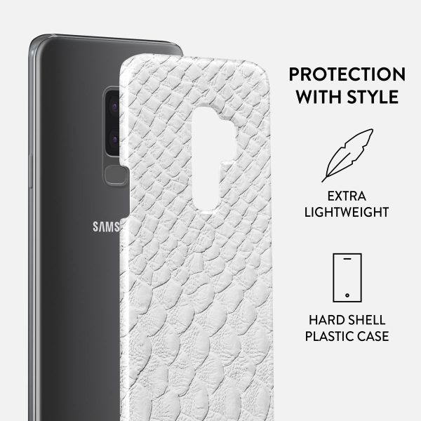 Glacial Desert - White Snakeskin Samsung Galaxy S9 Plus Case Supply - Image 2