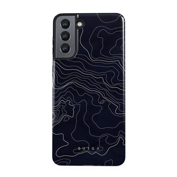 Drifting Shores - Line Art Samsung Galaxy S21 Case Cheap - Image 5
