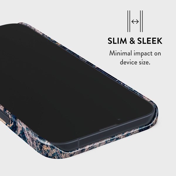 Mystic River - Blue Marble iPhone 13 Mini Case For Cheap - Image 4