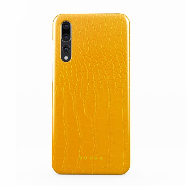 Canary Yellow - Snake Skin Huawei P20 Case Online