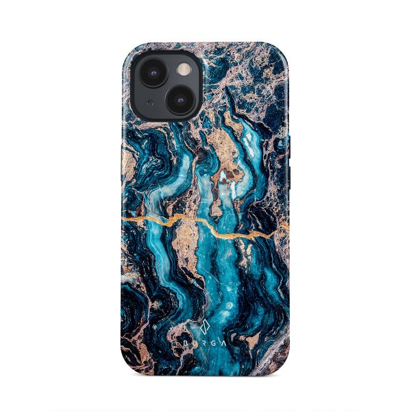 Mystic River - Blue Marble iPhone 13 Mini Case For Cheap - Image 5