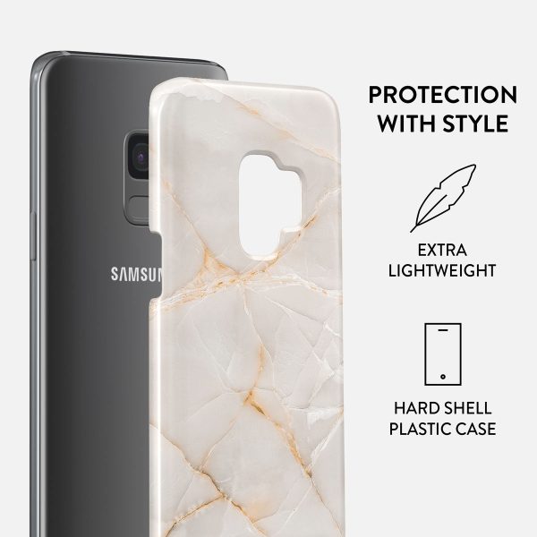 Vanilla Sand - Marble Samsung Galaxy S9 Case For Cheap - Image 2
