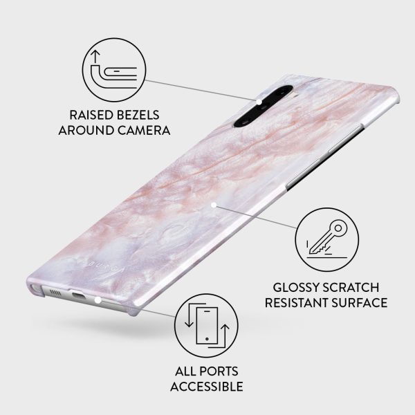 Mermaid Crown - Sea Shell Samsung Galaxy Note 10 Case For Sale - Image 3