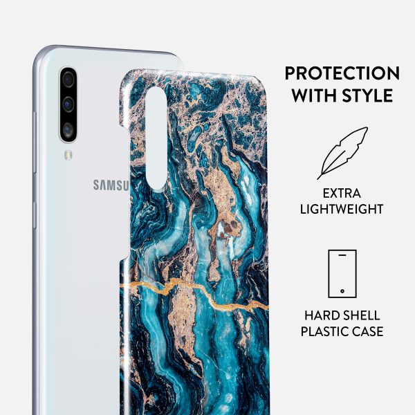 Mystic River - Blue Marble Samsung Galaxy A50 Case For Cheap - Image 2