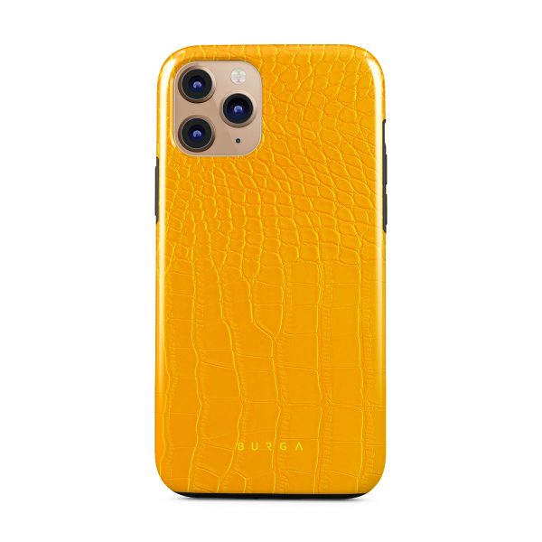 Canary Yellow - Snake Skin iPhone 11 Pro Max Case Sale - Image 5