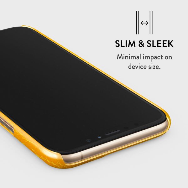 Canary Yellow - Snake Skin iPhone 11 Pro Max Case Sale - Image 4