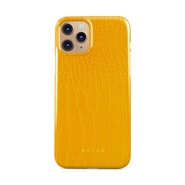 Canary Yellow - Snake Skin iPhone 11 Pro Max Case Sale