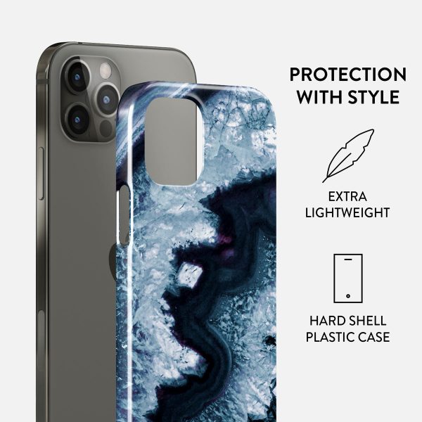 Frozen Lake - Gray Marble iPhone 12 Pro Max Case Sale - Image 2