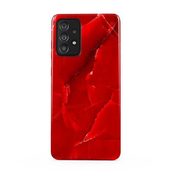Wild Blaze - Red Samsung Galaxy A72 4G   5G Case Online now - Image 5