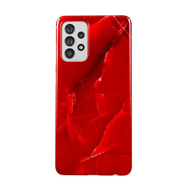 Wild Blaze - Red Samsung Galaxy A72 4G   5G Case Online now